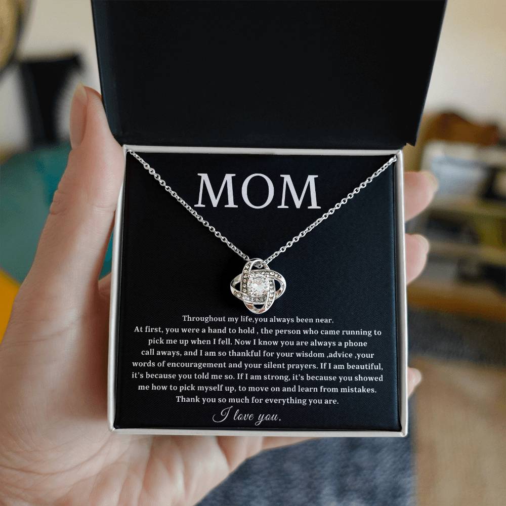 To My Mom Necklace, Mom Birthday Gift, Mother's Day Gift
