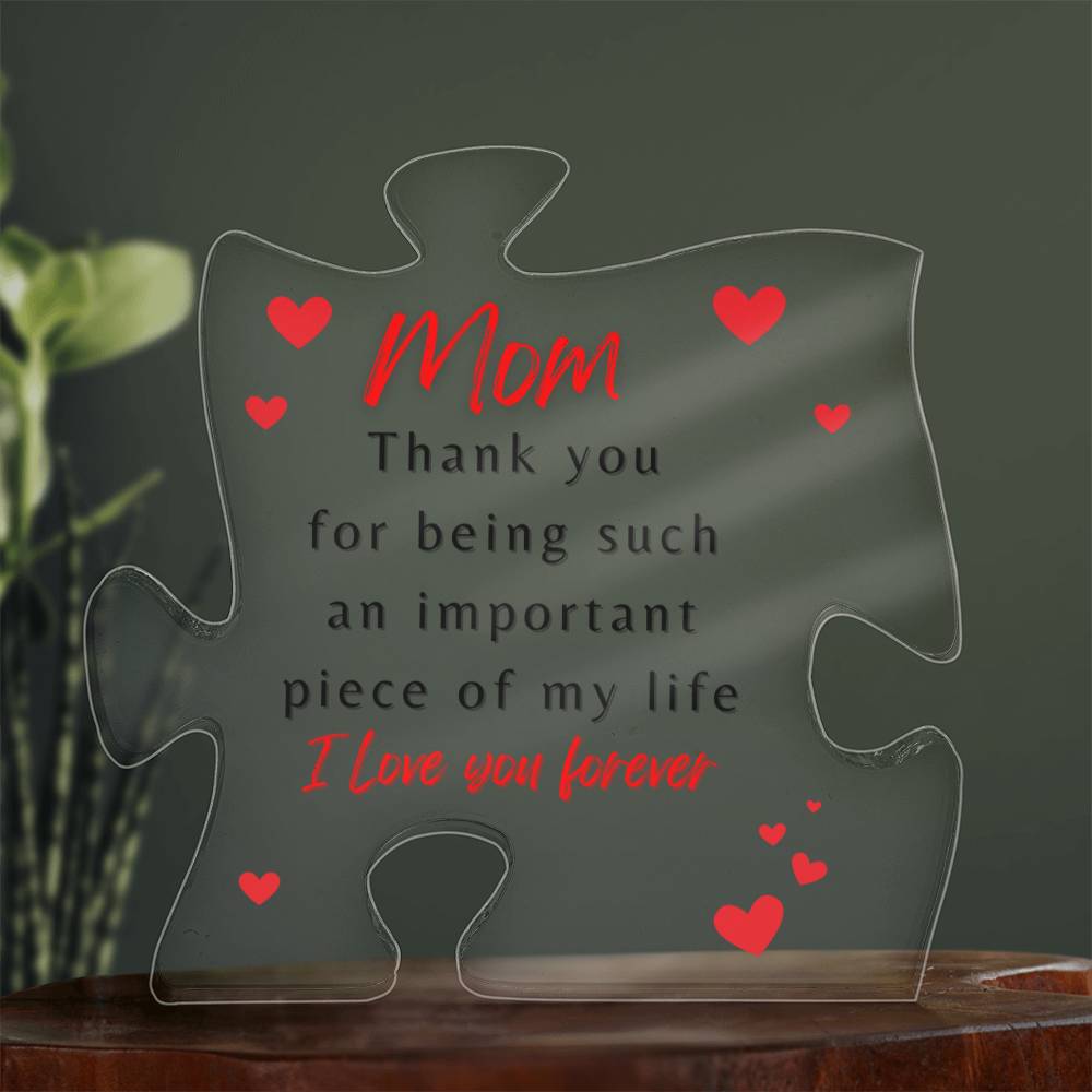 Mom Forever Love Puzzle